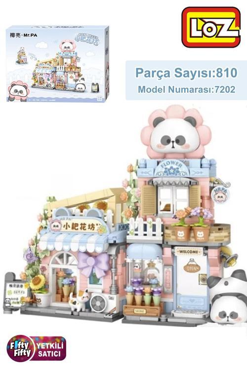 Loz MR.PA Serisi Çiçek Dükkanı 810 Parça Oyuncak Yapım Seti FFLZ-7202