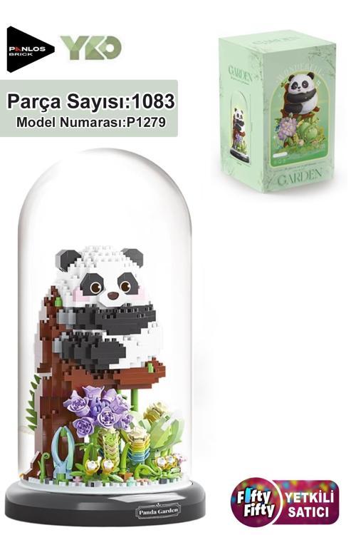Panlos Yko Serisi Dekoratif ve Koleksiyonluk Panda Modeli 1083 Parça Yapım Seti -FFP1279