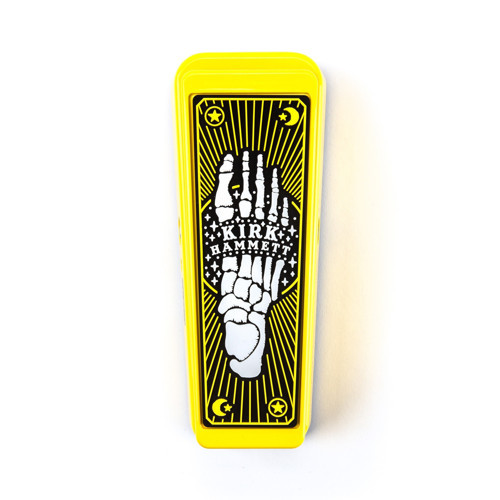 KH95Y Kirk Hammett Yellow Sparkle Wah Pedalı