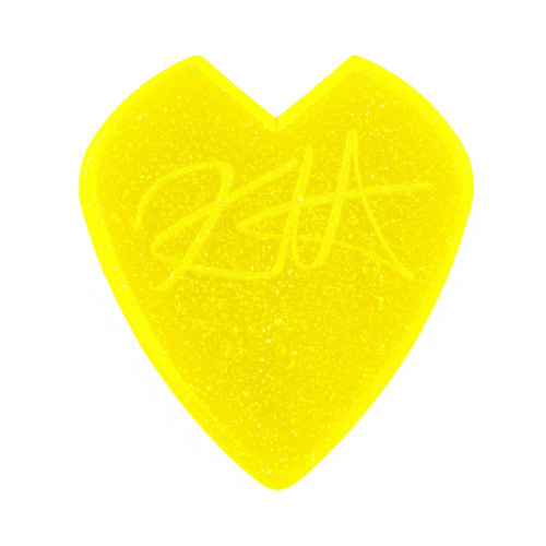Kirk Hammett Yellow Glitter Jazz III Pena