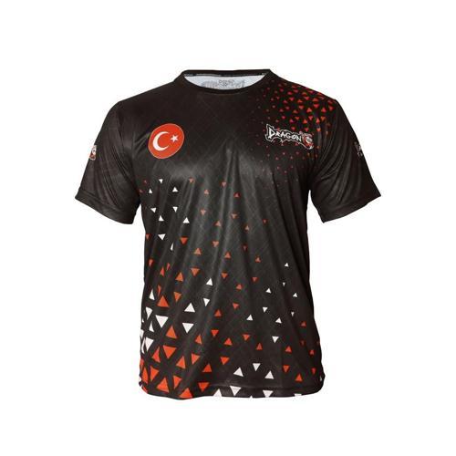 TX8593 Kick Boks Tişört Kickboks Baskılı Tişört