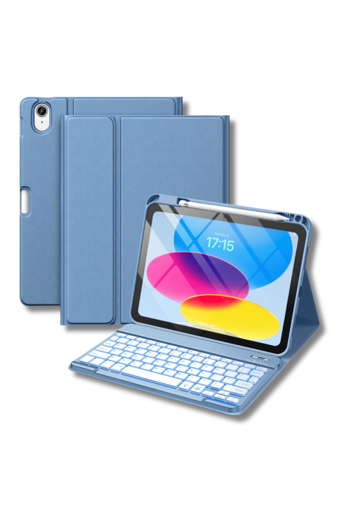 iPad 11. Nesil A16 çipli 2024 2025 Uyumlu Klavyeli Tablet Kılıfı