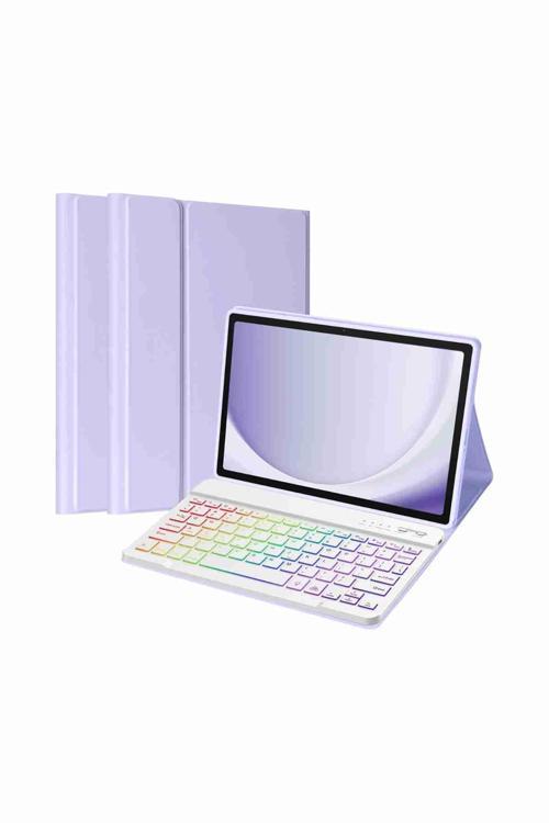 Galaxy Tab A9 Plus Uyumlu X210/X215/X216/X218 Klavyeli Tablet Kılıfı