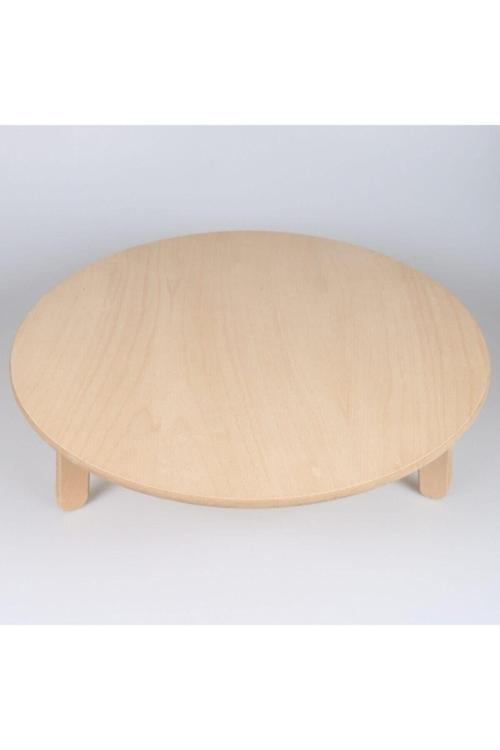 Tahta Hamur Açma Sofrası 50 Cm Katlanır Ayaklı Hamur Tahtası