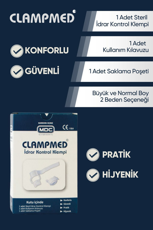 Idrar Kontrol Klempi (Normal Boy)