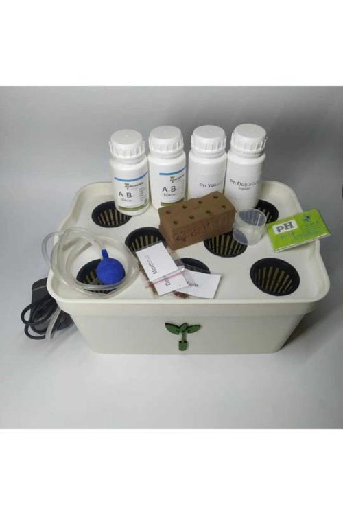 Hidroponik Set Hidrobox L- Mini Topraksız Tarım Seti