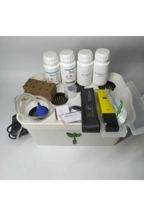 Hidroponik Set Hidrobox Xl Mini Topraksız Tarım Seti