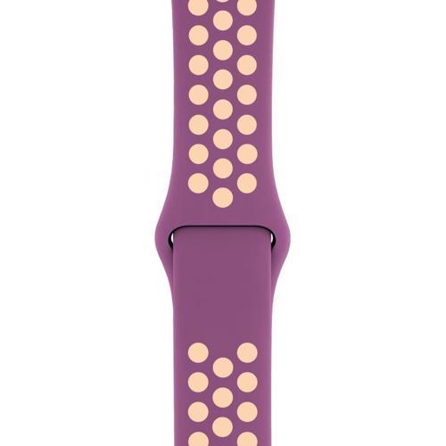 Apple Watch 38-40mm Silikon Kayış - Açık Mor/Lila