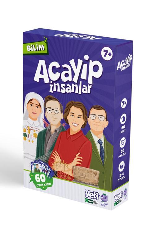 Acayip Insanlar Kart Oyunu - Bilim Insanları