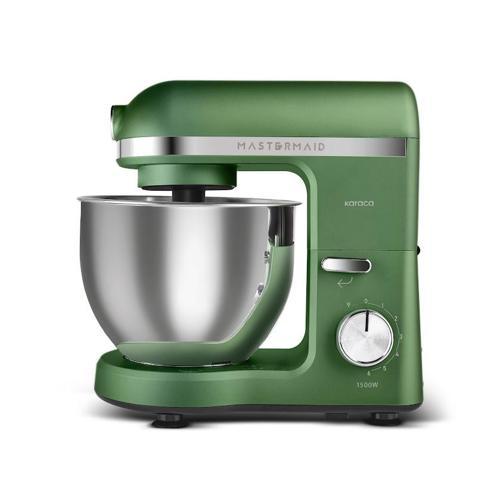 Mastermaid Chef Pro Çift Kollu Hamur Yoğurma Makinesi Emerald Green 1500W 5L