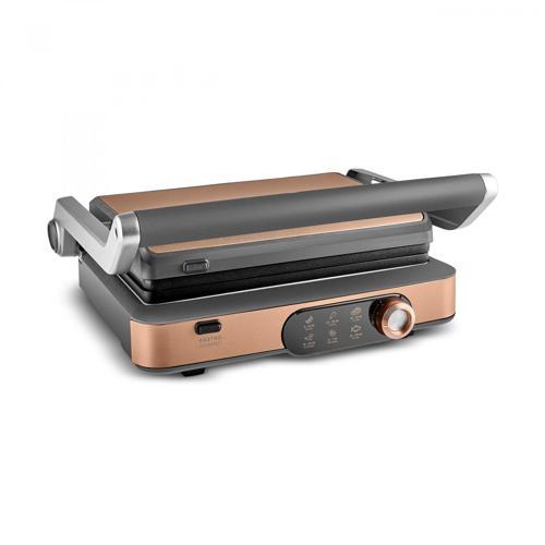 Gastro Gourmet Döküm Izgara ve Tost Makinesi Galactic Bronze 6 Dilim Kapasiteli