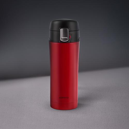 Pluton Çelik Sızdırmaz Termos Kırmızı 350 ml