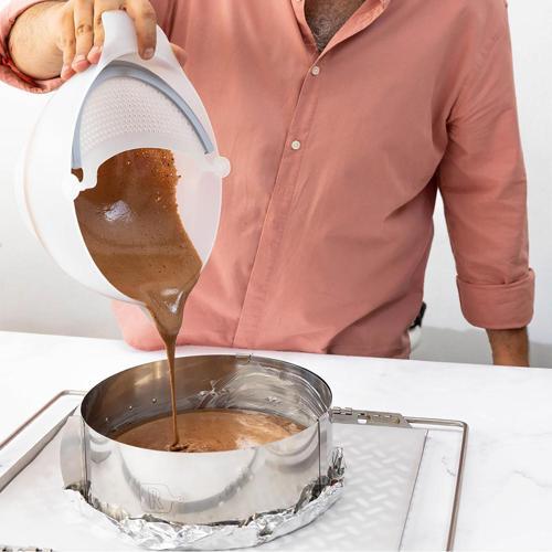 x Refika Silikon Sıyırıcılı Çok Amaçlı Süzgeç