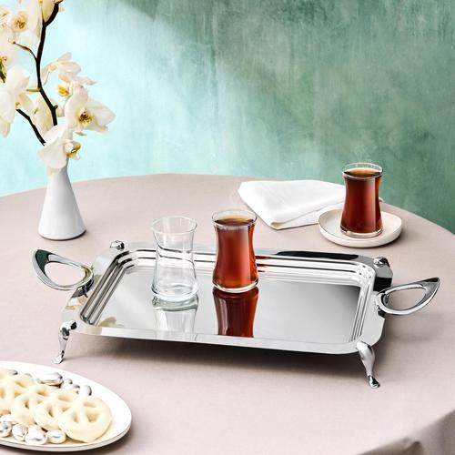 Tabla Dikdörtgen Çelik Tepsi 40 Cm