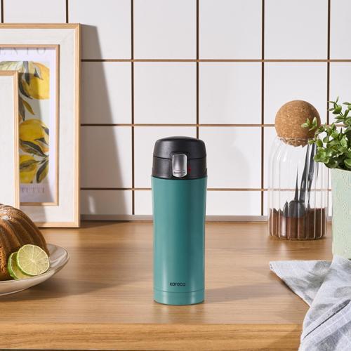 Pluton Çelik Sızdırmaz Termos Çağla Yeşili 350 ml