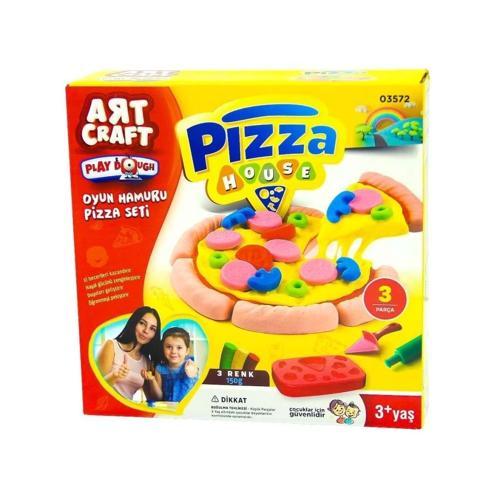 Çocuk DedeOyunHamuruPizzaSeti