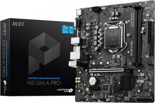 Pro H510M-B 2933Mhz Ddr4 Soket 1200 M.2 Hdmi Vga Matx 10.Nesil Intel Anakart