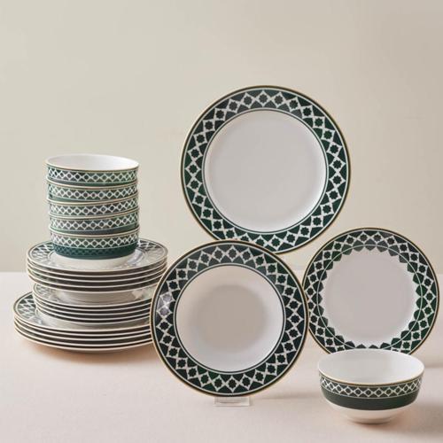 Forever Bone Bangu 24 Parça 6 Kişilik Yemek Takımı