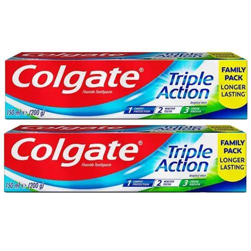 Üçlü Etki Beyazlatıcı Florürlü Diş Macunu 150 ml 2 ADET