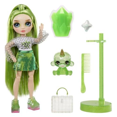 Çocuk Rainbow High Jade Parlak Slime ve Evcil Hayvan Serisi Bebeği