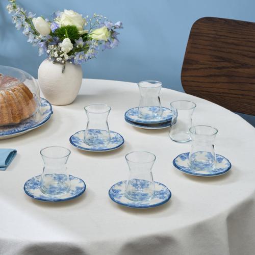 Mireya 6 Kişilik 12 Parça Çay Seti