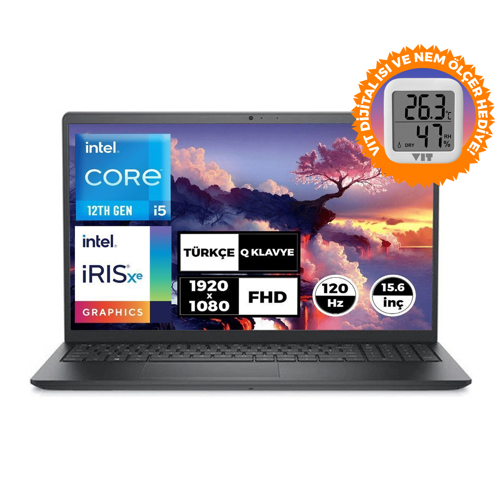 VOSTRO 3520 i5-1235U 16GB 512GB SSD W11P 15.6" FHD Laptop + VIT Termometre N1611PVNB3520U 039