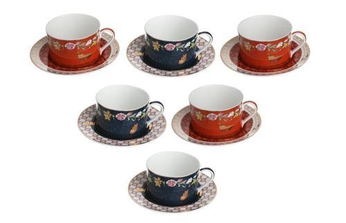 Evelyn Bone 6Lı Cay Fıncanı Setı