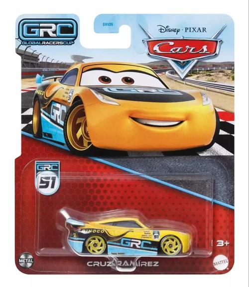 Disney Pixar Cars Arabalar Cruz Ramirez Global Racing Circuit (GRC) Metal Araba