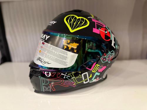 KASK SWAY SW 867 PERİ Colorful Full Face