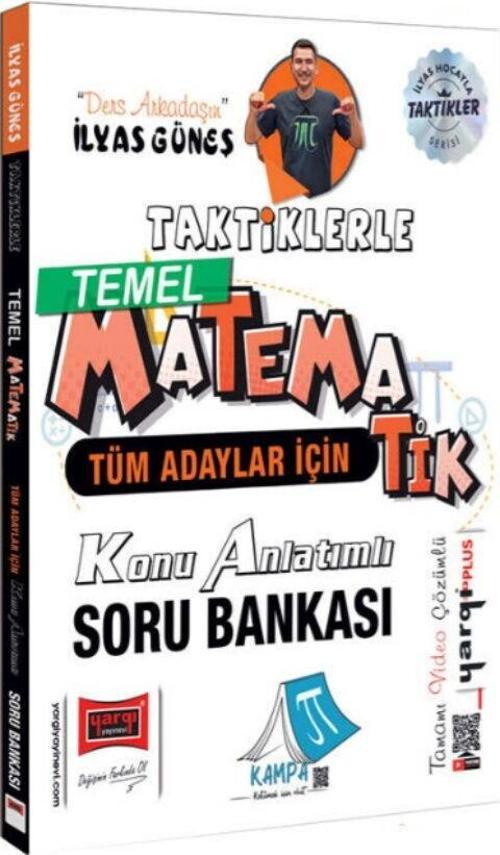 Tüm Adaylar İçin Taktiklerle Temel Matematik Konu Anlatımlı Soru Bankası Yargı Yayınları