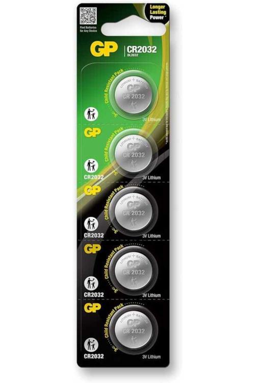 Cr2032 3V Lityum Pil 5'Li Paket
