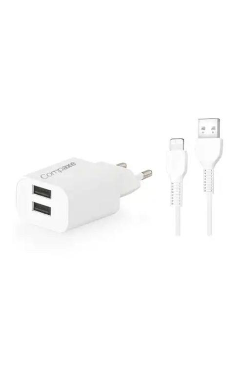 Cta-521Dulb24 10W 5V 2.1A Çift Usb + Usb Kablolu Şarj Cihazı