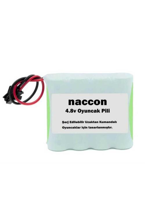 4.8V 1100Mah Siyah Soketli Şarjlı Oyuncak Pili Aa Kalem Pilli