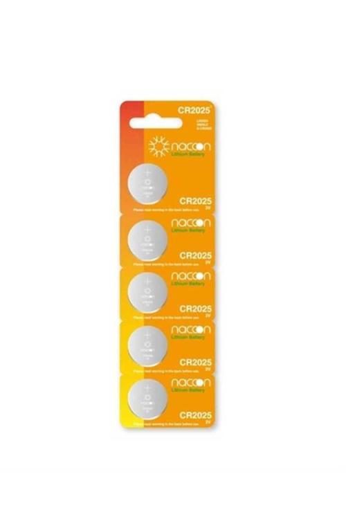 Cr2025 3V Lityum Pil 5'Li Paket