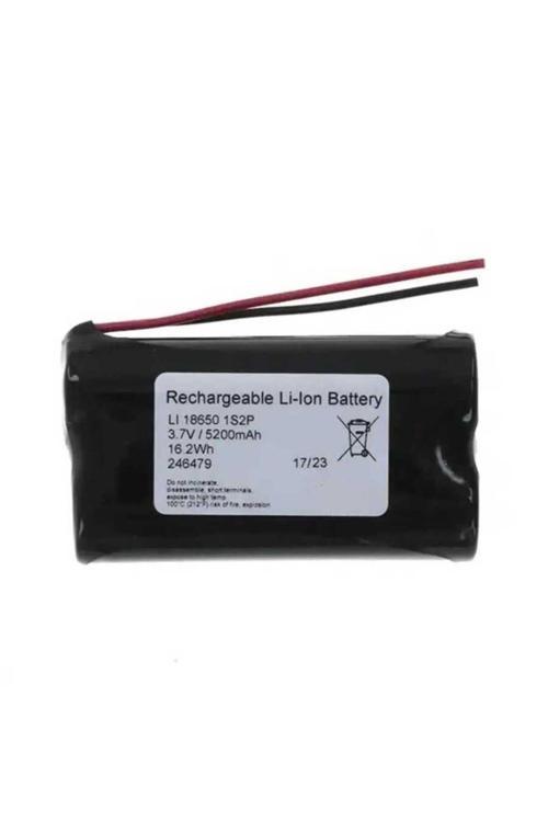 3.7V 5200Mah Li-İon Pcbli 2X18650 Şarjlı Pil