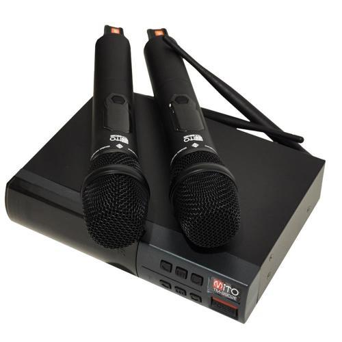 TM-9902EE ÇİFT EL UHF 2X100 FULL DİGİTAL TELSİZ MİKROFON