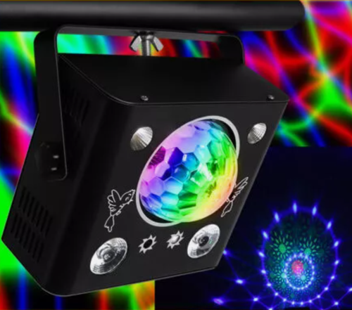 E50 30 WATT LED RGB MİNİ  BOYAMA-STROBE-LAZER  EFEKT IŞIK
