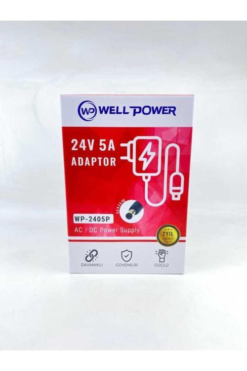 Wellpower Wp-2405P Adaptör 24 Volt 5 Amper