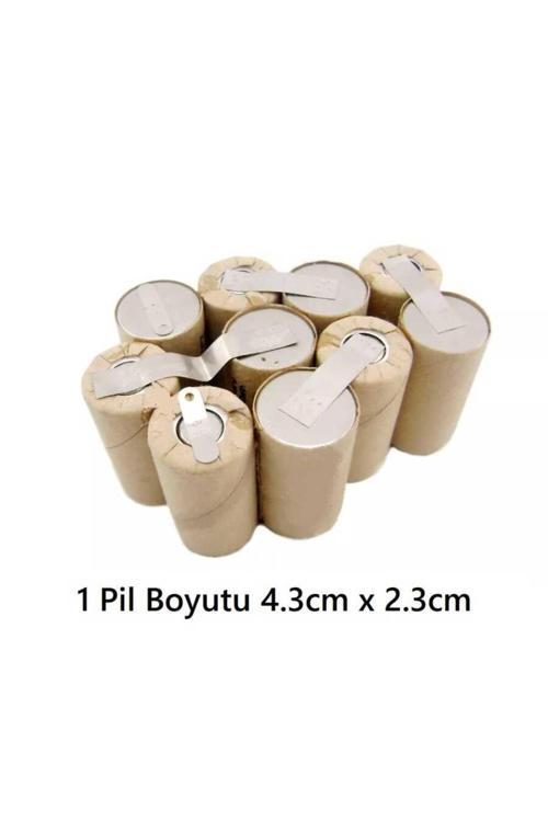 B12 12V Matkap Batarya İçin 2000Mah Pil Grubu