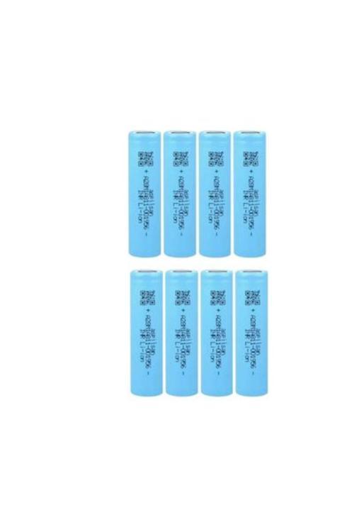 Inr18650A28 3.7V 2800Mah 25A Discharge Şarjlı Li-İon Pil - 8 Adet Set