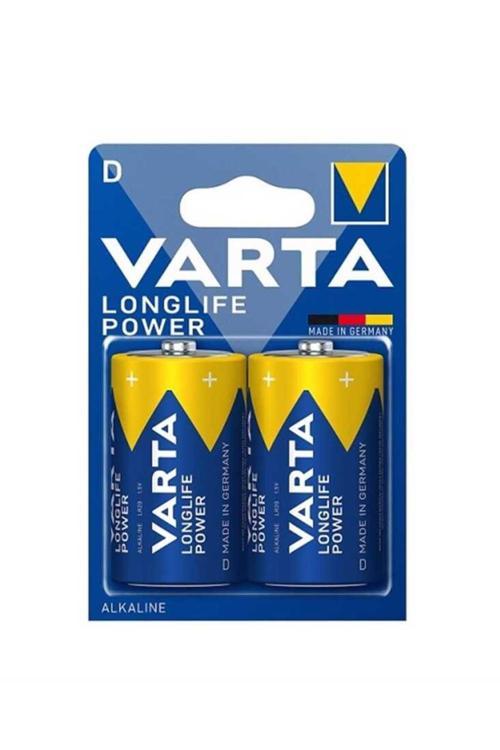 Longlife Power Alkalin 2 Li Paket Büyük D Boy