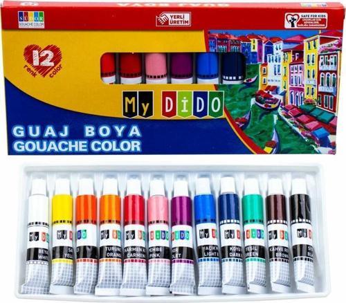My Dido Guaj Boya Tüp 12 Renk 9 Ml My54