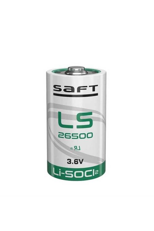 Saft Ls26500 3.6 Volt C Size Lityum Orta Boy Pil