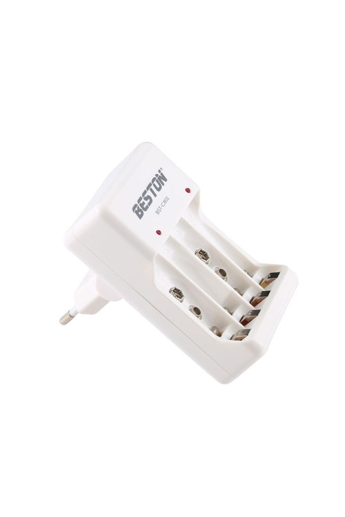 Pil Şarj Aleti Üçlü 9V/Aa/Aaa Ni-Mh Ni-Cd Bst-C802