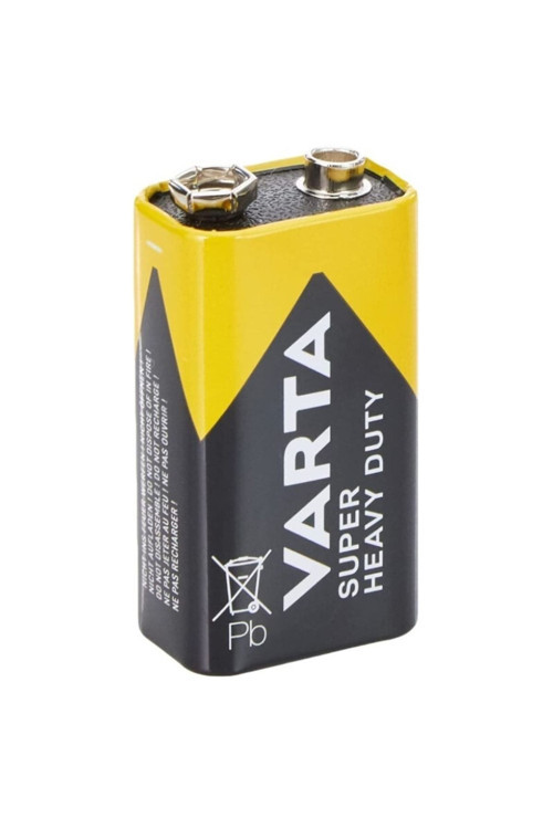 Varta Superlıfe Çinko 9 Volt Pil 12Li Paket Fiyat