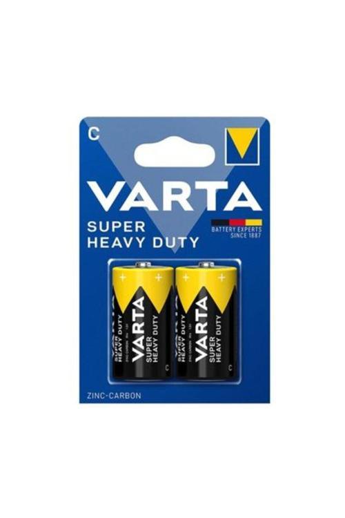 Superlife / Super Heavy Duty Manganez C Orta Boy Pil 2'Li Paket (Blister)