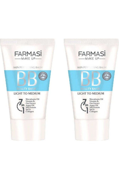 Bb Krem Açıktan Ortaya Light To Medium 50 Ml. * 2 Adet
