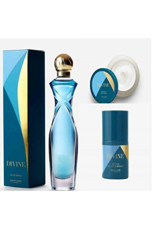 Divine Edp,Parfümlü Vücut Kremi,Parfümlü Roll-On Deodorant