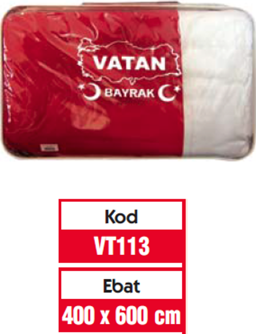 Türk Bayrağı 400X600 Cm Vt-113