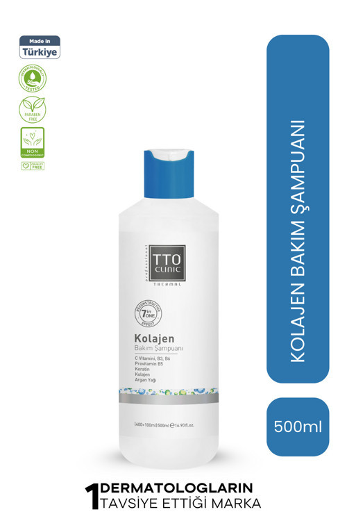 Clınıc Kolajen Bakım Ve Hacim Şampuanı 400 ml (ÇAY AĞACI YAĞI / TEA TREE OIL)